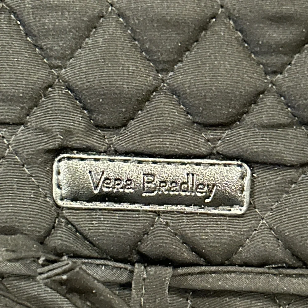 Black Vera Bradley hanging travel organizer - Picture 2 of 5